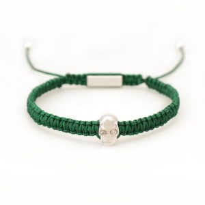Luxury Skull Bracelet - Green